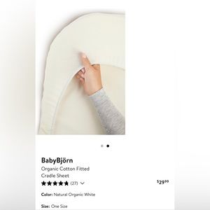 Baby Bjorn Cradle Sheet